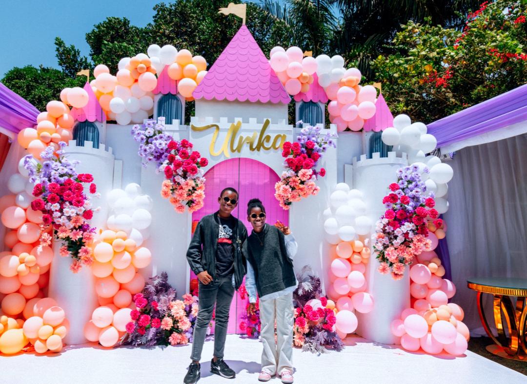 Family playing interactive games